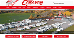 Desktop Screenshot of caravan.se