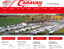 Tablet Screenshot of caravan.se