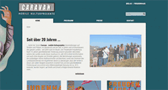 Desktop Screenshot of caravan.or.at
