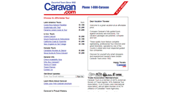 Desktop Screenshot of caravan.com