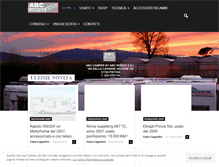 Tablet Screenshot of caravan.it